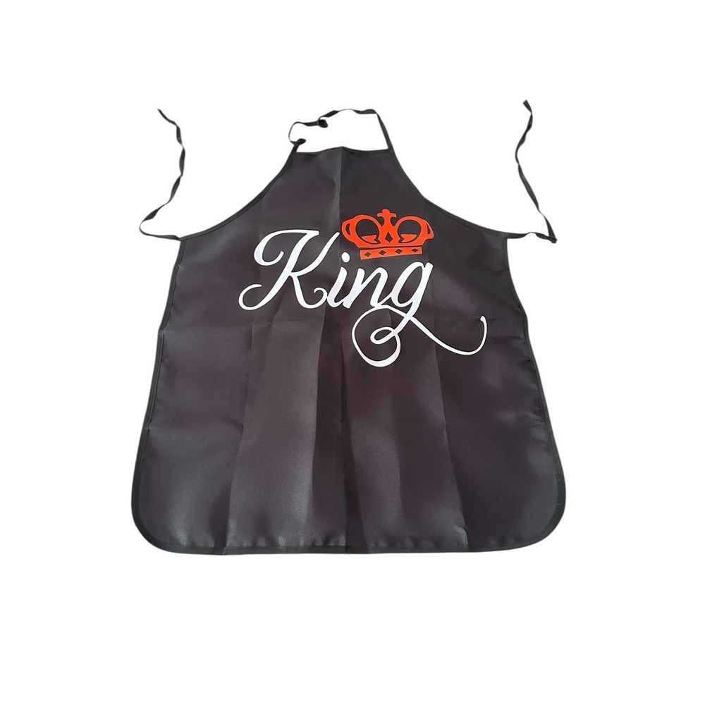 NEW novelty adult ONE SIZE apron full coverage funny KING CROWN